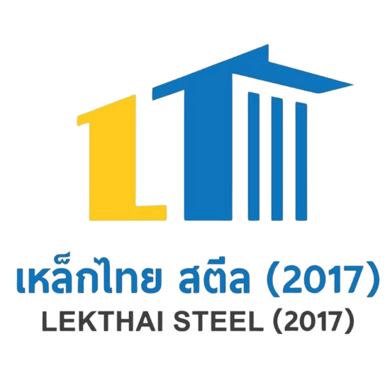 logo เหล็กไทย เงาขาว
